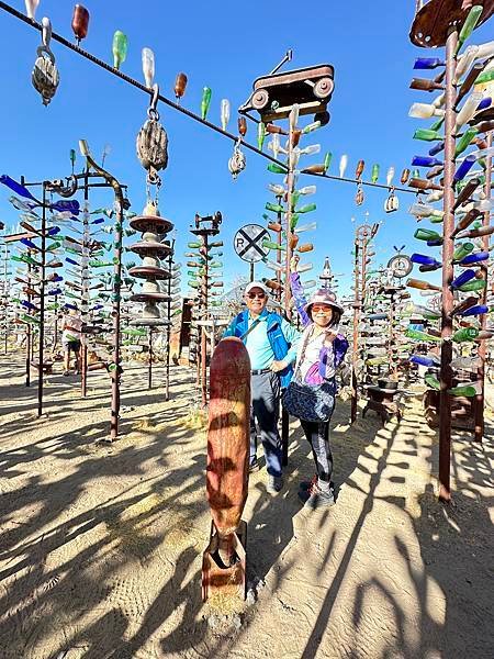 美國66號公路。瓶樹牧場(Bottle Tree Ranch