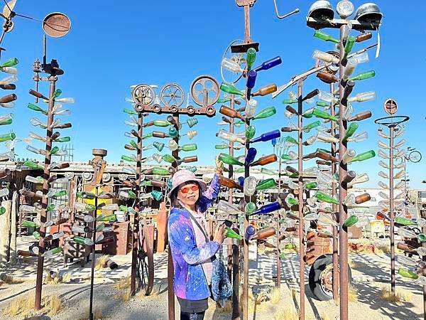 美國66號公路。瓶樹牧場(Bottle Tree Ranch