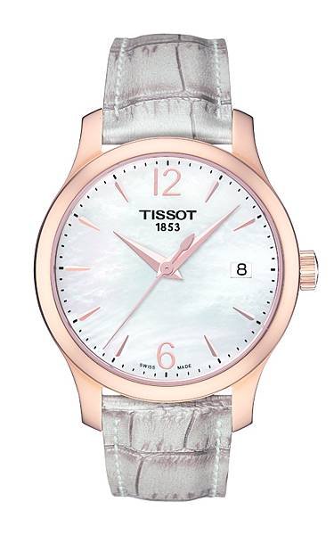 8.TISSOT Tradition Lady經典系列女裝腕錶