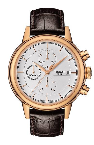 7. TISSOT Carson卡森系列自動計時腕錶