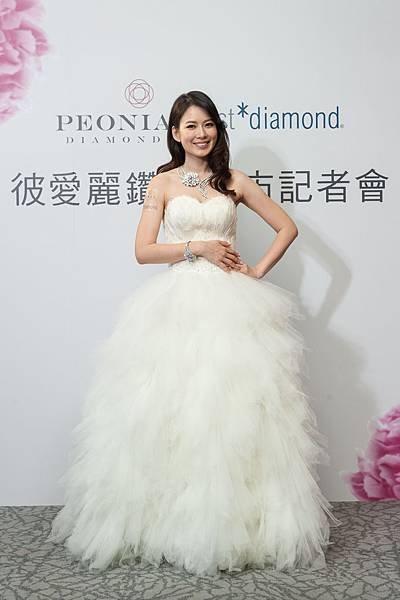鎮金店Just Diamond【Peonia Diamond彼愛麗鑽石上市記者會】時尚名媛Melody-2