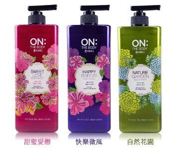 韓國 On The Body 香水有機沐浴露