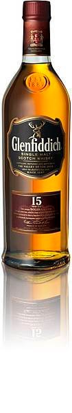 格蘭菲迪15年單一純麥威士忌 Glenfiddich 15 Year Old 單瓶圖