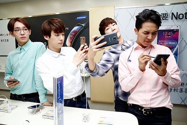 WINNER體驗Samsung GALAXY Note 4 - 4