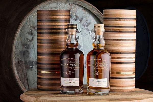 THE BALVENIE百富50年珍稀威士忌系列 cask 4570 and cask 4567 + Bottle