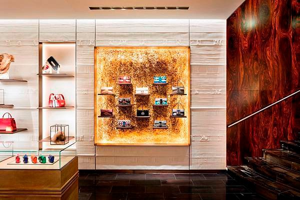 FENDI New York Madison Avenue Boutique_Baguette Wall-1