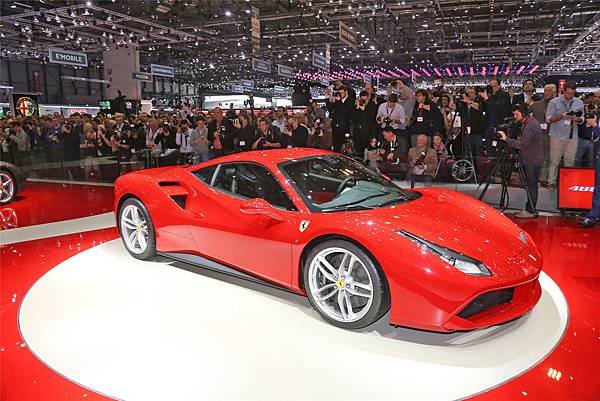 Geneva Ferrari 488 GTB 2