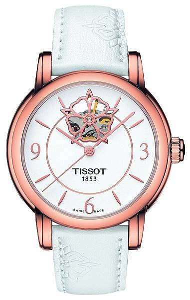 圖2.TISSOT Lady Heart 80小時自動腕錶 NT$24,600