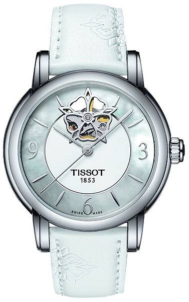 圖1.TISSOT Lady Heart 80小時自動腕錶 NT$ 22,500