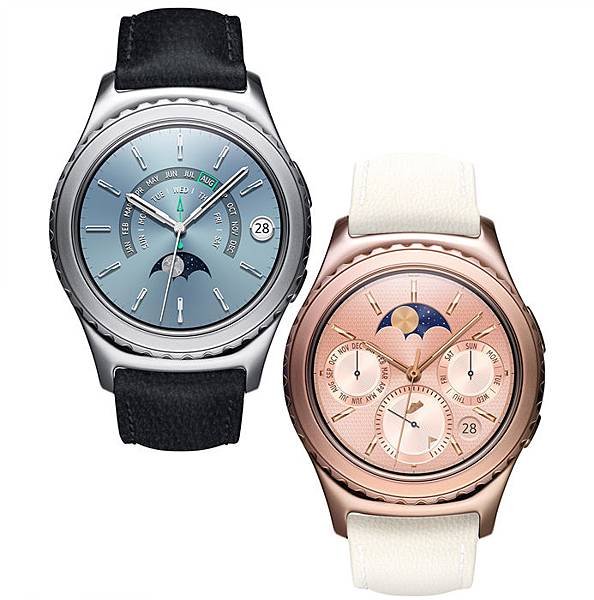 Samsung推出Gear S2 Classic二款新設計－18k 玫瑰金與鉑金版