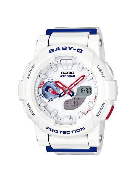 BABY-G White Tricolor Series_BGA-185TR-7A_建議售價NT$4000