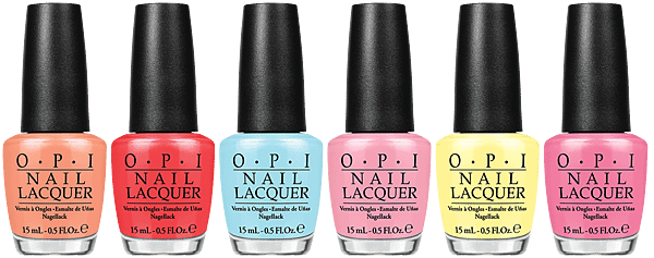 OPI Retro重返夏日系列 6款限量新色 8月上市