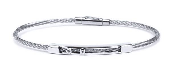 圖12_ LAETITIA系列手鐲-steel bangle，建議售價NT 6,200