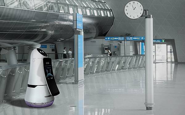 LG Airport Guide Robot 01