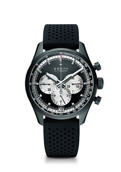 ZENITH El Primero 36,000 VpH腕錶黑色面盤款，建議售價NTD299,000