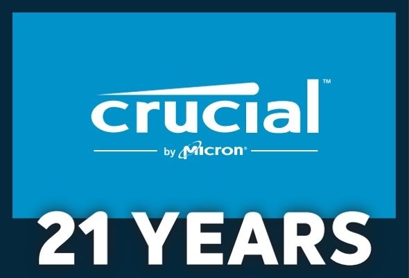Crucial 歡慶 21 週年