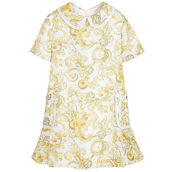 YOUNG VERSACE_巴洛克式連身洋裝$17980