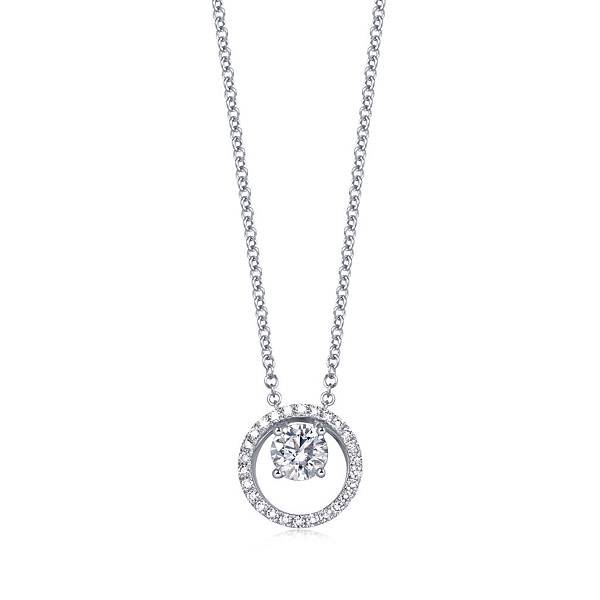 點睛品 Infini Love Diamond Iconic系列18K白金鑽石項鍊-主石30分-NT$71,400起.jpg