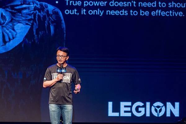 【圖七】Lenovo台灣區總經理林祺斌表示：「Lenovo電競品牌Legion預估2019年將有雙位數成長。」.JPG