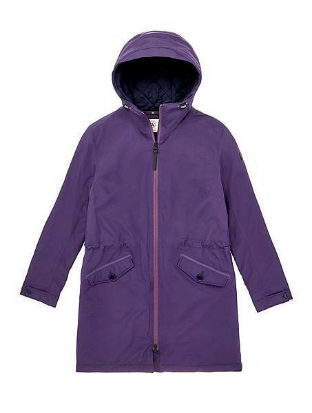 AIGLE 女GORE-TEX  防水保暖外套 $18,800-深紫.jpg