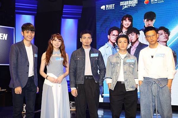 圖11.《峽谷先鋒隊》茄子蛋阿斌、阿任、阿德與知 名實況主小草Yue、小葵初次合作即擁有絕佳默契.JPG