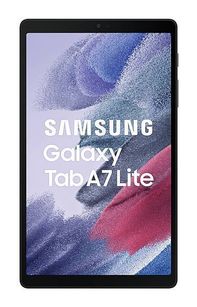 【新聞照片10】Galaxy Tab A7 Lite_灰_正面.jpg