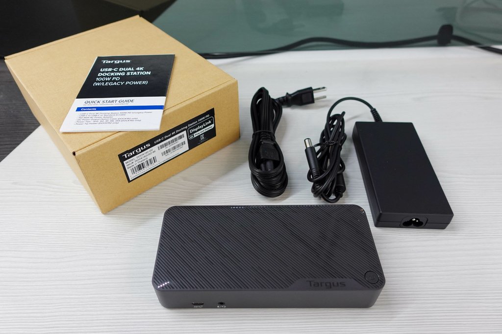 【開箱】Targus USB-C DV 4K 100W 多功