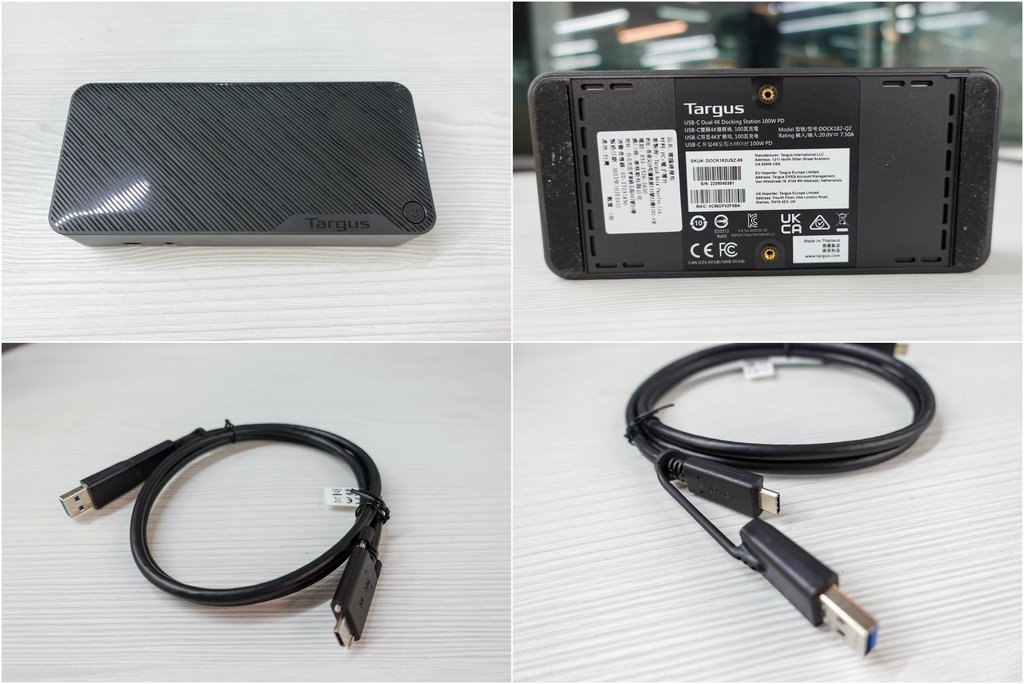 【開箱】Targus USB-C DV 4K 100W 多功