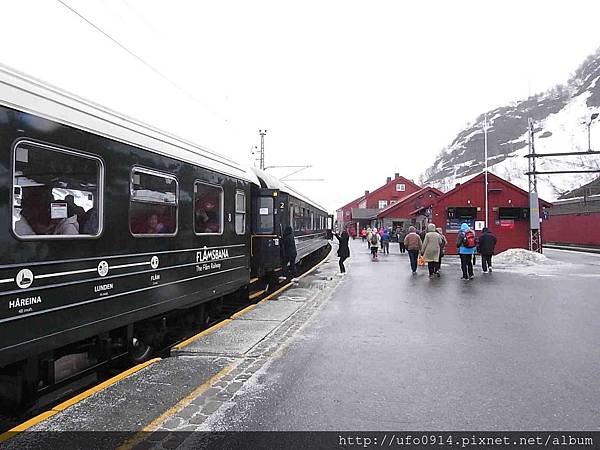 麥爾達(Myrdal)車站(海拔866公尺)