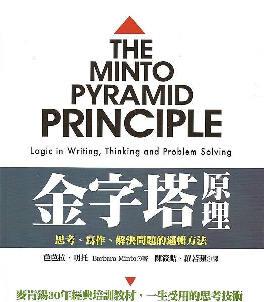 金字塔原理  思考、寫作、解決問題的邏輯方法.jpg