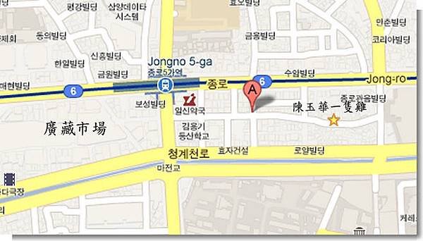 서울시 종로구 종로5가 - Google 地圖 (1)