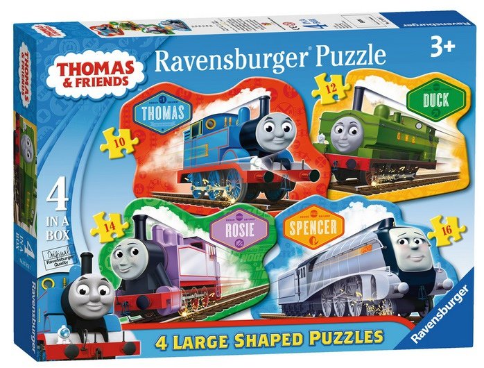 07079_thomas &amp; friends shaped puzzle( 4 in a box)