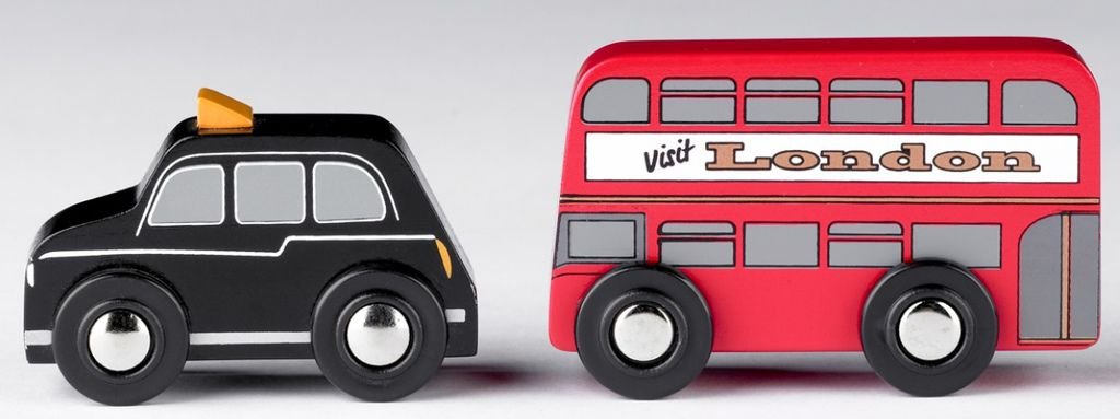 red bus and black cab(t0111)