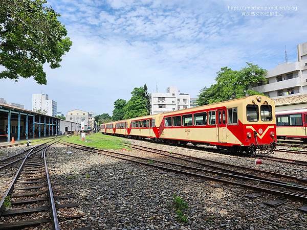 【嘉義市】阿里山森林鐵路車庫園區：鐵道迷必訪，月台、鐵道仍使