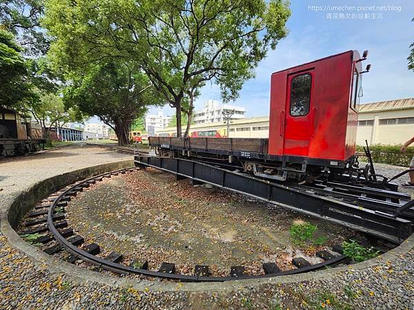 【嘉義市】阿里山森林鐵路車庫園區：鐵道迷必訪，月台、鐵道仍使