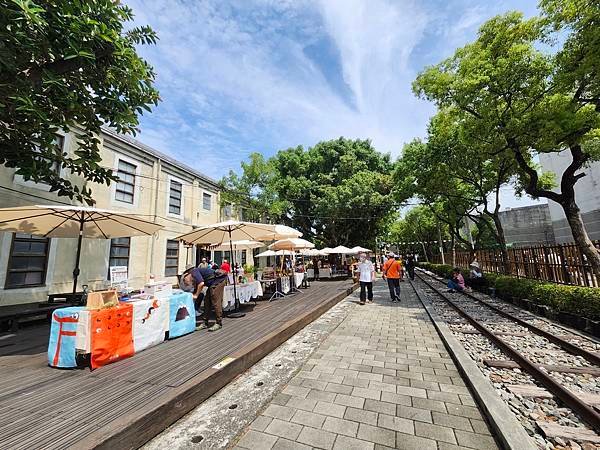 【嘉義市】阿里山森林鐵路車庫園區：鐵道迷必訪，月台、鐵道仍使