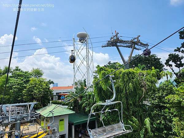 【新加坡聖淘沙】斜坡滑車、空中吊椅：小朋友到阿公阿嬤都能上手