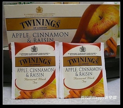 20100122香甜好喝的TWININGS唐寧異國香蘋茶  (5)