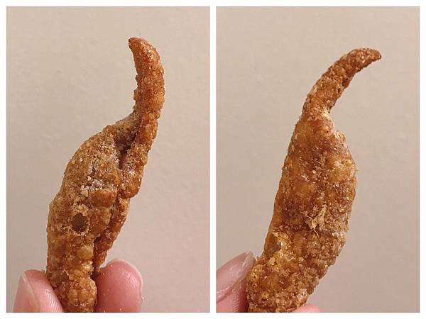 【開箱】台灣炸雞皮經脆脆（新鮮雞皮製作保留現炸鹽酥雞口感）宵夜、零食、下酒菜就靠它。雞皮控們快買起來～肯德基炸雞皮沒跟到也不用哭哭啦！－經脆脆炸雞皮（白胡椒 / 嗆辣芥末）