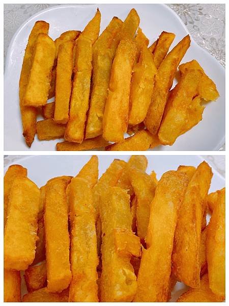 【開箱】冷凍宅配炸物開箱 / 地瓜薯條開箱。冷凍地瓜圓宅配。氣炸鍋地瓜薯條首選瓜瓜園（宅配炸物推薦 / 聚會點心推薦 / 冷凍薯條推薦 / 宵夜薯條推薦 / 冷凍芋圓推薦 / 瓜瓜園評價）－ 瓜瓜園脆皮地瓜薯條、派對三薯、芋見地瓜圓.jpg