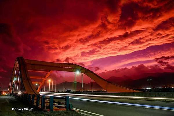 7.台東火燒雲，難得一見