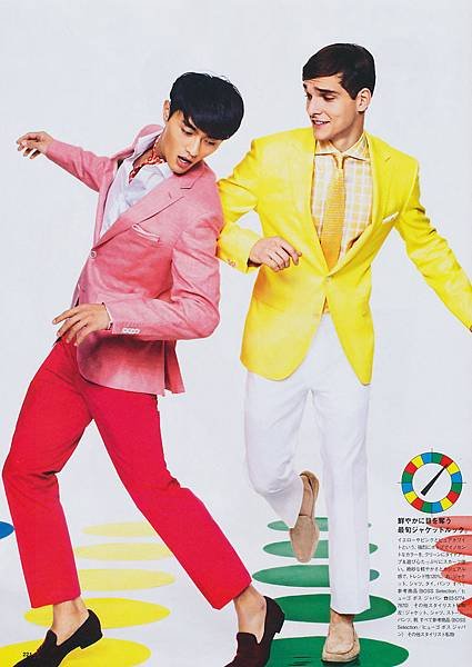 [Editorial] Color Clash by Sergi Pons for GQ