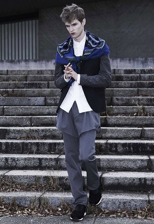 Adrian Bosch with Donna Model Tokyo