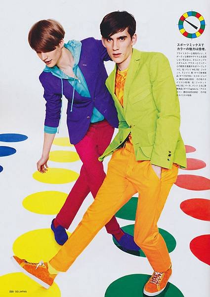 [Editorial] Color Clash by Sergi Pons for GQ