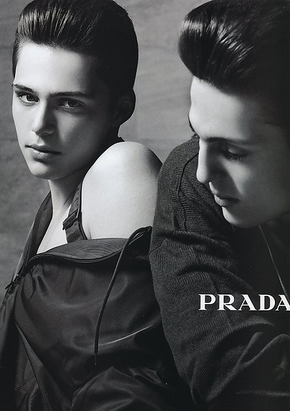 Prada campaign by Hedi Slimane