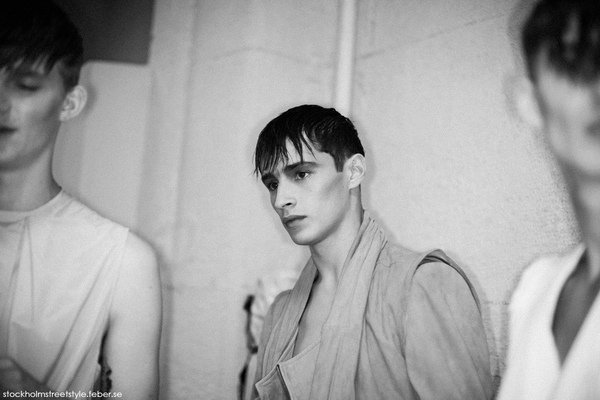 Songzio SS11 backstage by stockholmstreetstyle