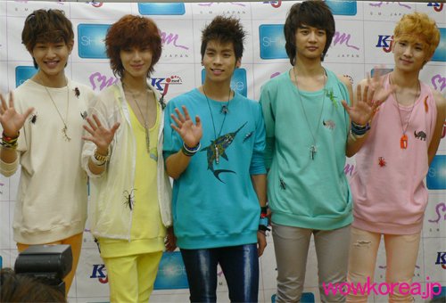 SHINee fammeeting press conf.