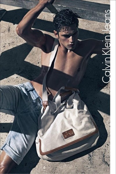 Sean fro Calvin Klein Jeans Advertising and POS S/S 10