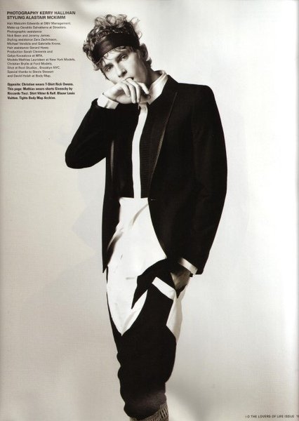 Mathias Lauridsen for i-D march 2010