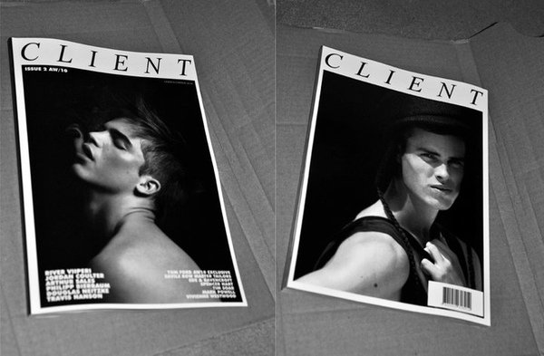 Client Magazine #2 Covers by River Viiperi and Jordan Coulter